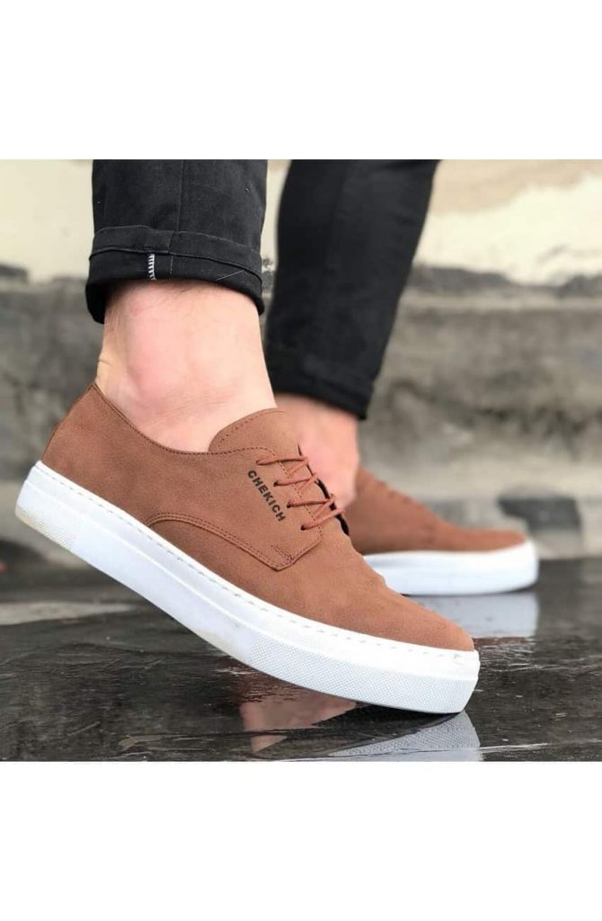 Chekich CH005 Brown Male Sneakers – Zawwali